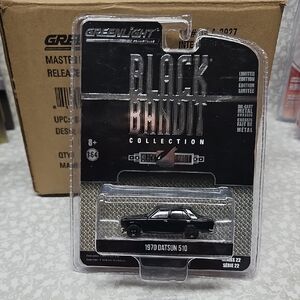 Black 1970 Datsun 510 Limited Edition 1:64 Scale Die-cast Car Bandit